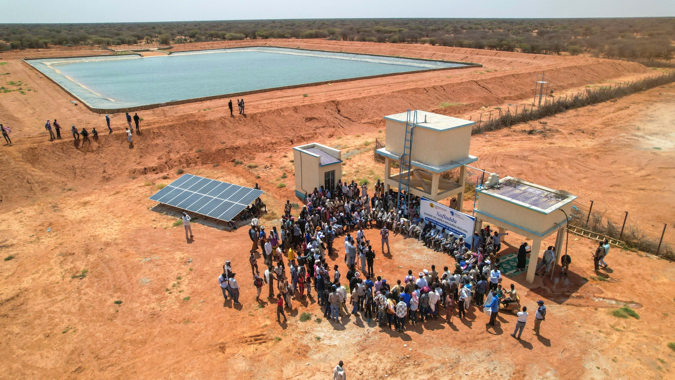 Opening ceremony of Higlada hafir dam, Somaliland.